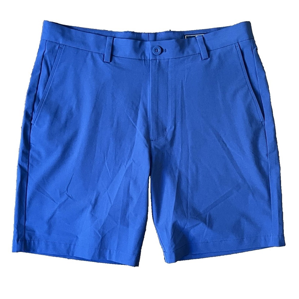 Vineyard Vines Breaker Performance Shorts Blue LIghtweight Stretch, Size 34